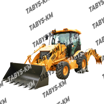 Экскаватор-погрузчик 2.5Т, 1куб